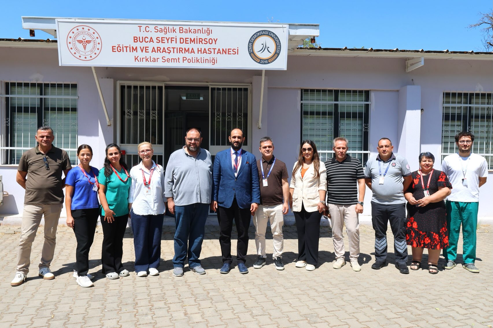 Başhekim Doç. Dr. Kamil Yamak Kırklar Semt Polikliniğini inceledi